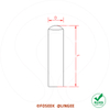 NTC RTD Thermistor Temperature Sensor Probe Stainless Steel Brass ABS Straight Tube Round Shell
